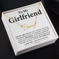 To My Girlfriend Signature Style Name Necklace