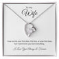 To My Wife - Forever Love Necklace