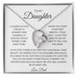 My Baby Girl - Daughter - Forever Love Necklace