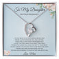 Daughter- On Your Pregnancy -Forever Love Necklace - Mom To Be- Mother's Day Gift
