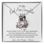 Bad Ass Daughter - Forever Love Necklace