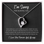 I Love You Forever and Always - Forever Love Necklace