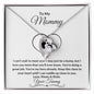 To My Mommy- Love, Your Tummy - Forever Love Necklace