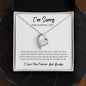 I'm Sorry - Forever Love Necklace