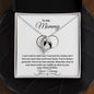 To My Mommy- Love, Your Tummy - Forever Love Necklace