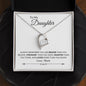 To My Daughter - Forever Love Necklace