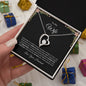 To My Wife - I Love You- Forever Love Necklace