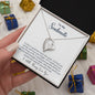 Soulmate - I Will Always Love You- Forever Love Necklace