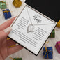 To My Wife - I'm Sorry - Forever Love Necklace