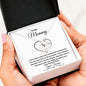 To My Mommy- Love, Your Tummy - Forever Love Necklace