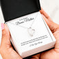 To My Amazing Bonus Mother - Forever Love Neckace