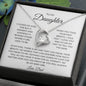 My Baby Girl - Daughter - Forever Love Necklace