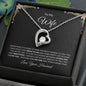 To My Wife - I Love You- Forever Love Necklace