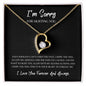 I Love You Forever and Always - Forever Love Necklace