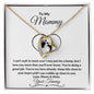 To My Mommy- Love, Your Tummy - Forever Love Necklace