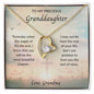 Precious Granddaughter - Forever Love Necklace