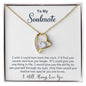Soulmate - I Will Always Love You- Forever Love Necklace