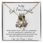 Bad Ass Daughter - Forever Love Necklace