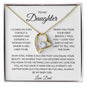 My Baby Girl - Daughter - Forever Love Necklace