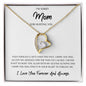 Mom, I'm Sorry - Forever Love Necklace - Apology Necklace For Mom