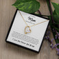 Mom, I'm Sorry - Forever Love Necklace - Apology Necklace For Mom