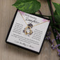 I Love You Always and Forever- Daughter - Forever Love Necklace