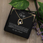 To My Wife - I Love You- Forever Love Necklace