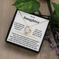 To My Daughter - Forever Love Necklace