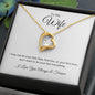 To My Wife - Forever Love Necklace