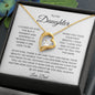 My Baby Girl - Daughter - Forever Love Necklace