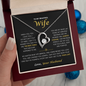 To My Wife| I May Not Have Been Your First, But I Want To Be Your Last | Forever Love Necklace