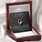 To My Daughter -  Forever My Little Girl - Forever Love Necklace