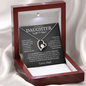 To My Daughter - Straighten Your Crown - Forever Love Necklace