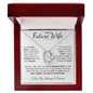 To My Future Wife – My Missing Piece - Forever Love Necklace