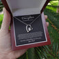 To My Daughter -  Forever My Little Girl - Forever Love Necklace