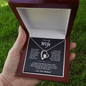 To My Wife - Can't Live Without You - Forever Love Necklace