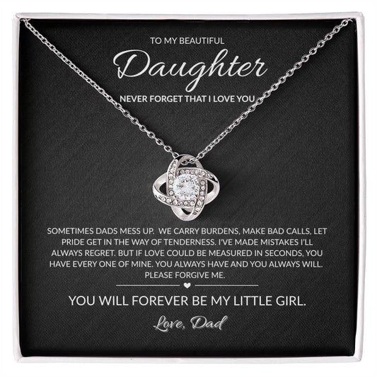 My Beautiful Daughter - Please Forgive Me - Love Knot