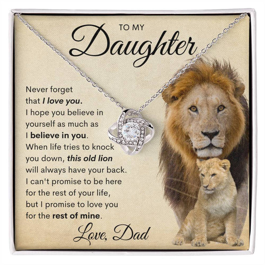 This Old Lion - Love Knot Necklace