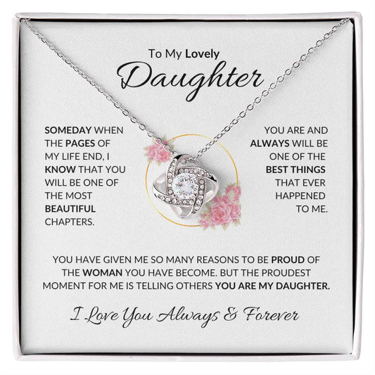 To My Lovely Daughter - I'm Proud of You