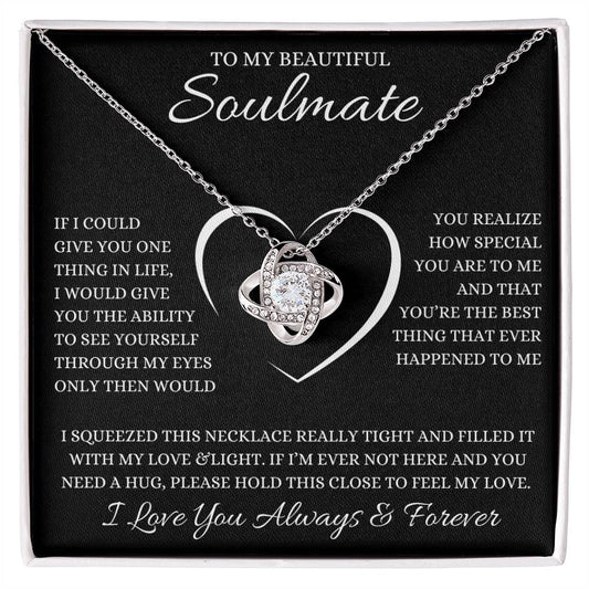 My Beautiful Soulmate - Love Knot Necklace