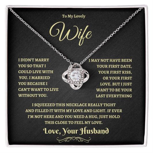 Your Last Everything - Love Knot Necklace