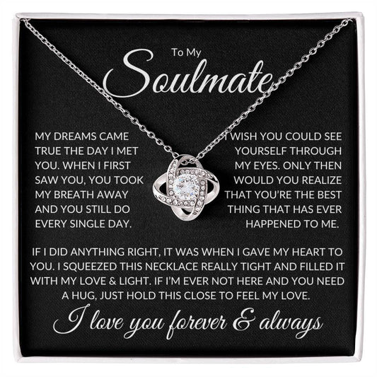 Soulmate - My Dreams Came True - BW - Love Knot