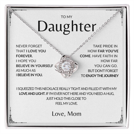 Daughter, Take Pride - Love Knot Necklace