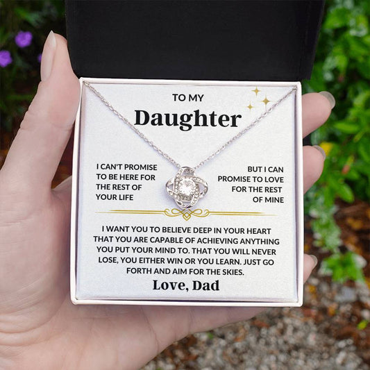 Daughter - You Can Achieve Anything- Birthday Gift Graduation Gift, Christmas Gift, Valentine's Day Gift