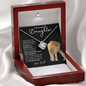 Daughter - Never Forget That I Love You - Love Knot Necklace