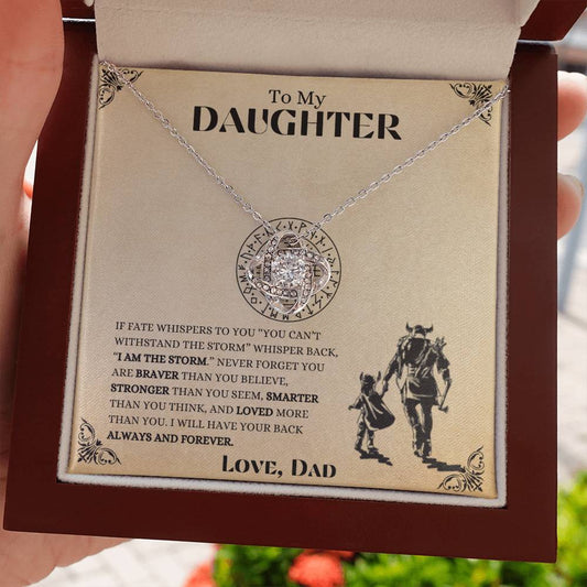 Daughter, You Are The Storm - Daughter Gift, Christmas Gift, Birthday Gift