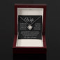 To My Wife - You Took My Breath Away - Love Knot  Necklace