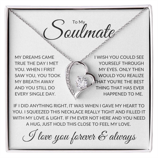 Soulmate - My Dreams Came True - Forever Love Necklace