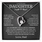 To My Daughter - Straighten Your Crown - Forever Love Necklace