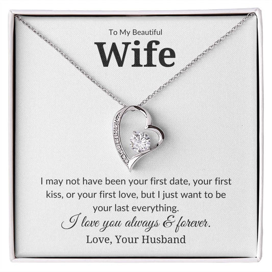 Beautiful Wife - WB - Forever Love Necklace